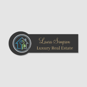 Custom Business Logo Employee Magnetic Name Tag