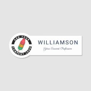 Custom Business Logo Employees Event Name Tag