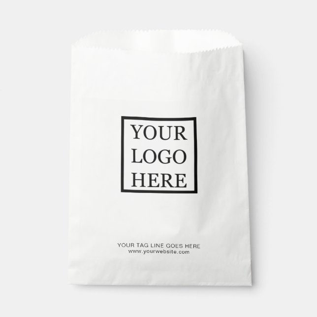 Custom Business Logo Favour Bags (Front)
