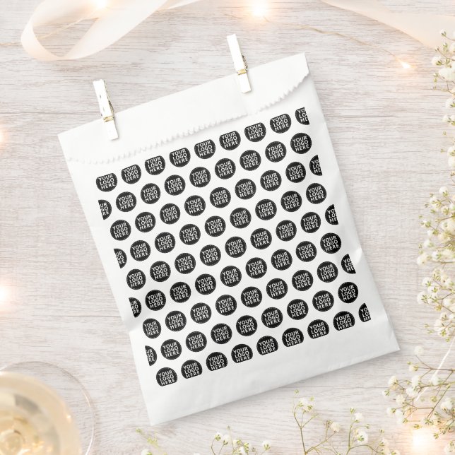 Custom Business Logo Favour Bags (Clipped)