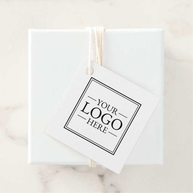 Custom Business Logo Favour Tags (In Situ)