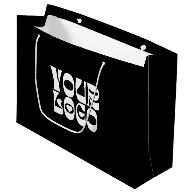 Custom Business Logo Gift Bag Corporate Gift (Front Angled)