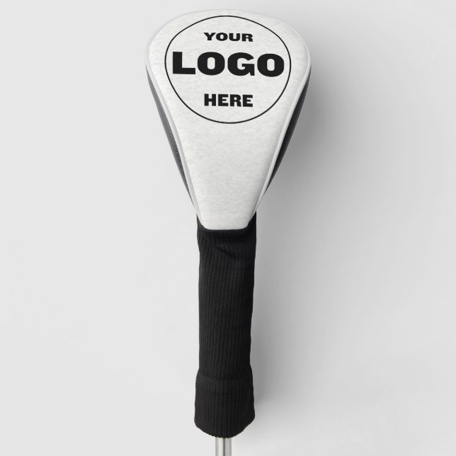 Custom Business Logo Golf Head Cover — Branded (Front)