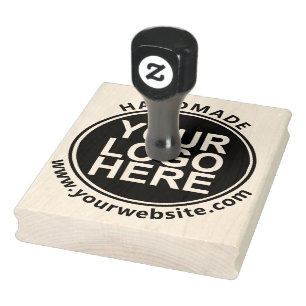 Custom Business Logo Handmade Rubber Stamp