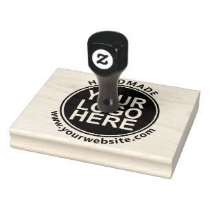 Custom Business Logo Handmade Rubber Stamp