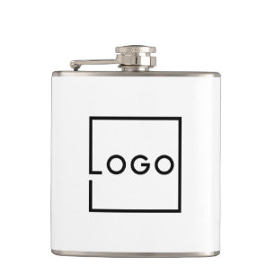 Custom Business Logo Hip Flask