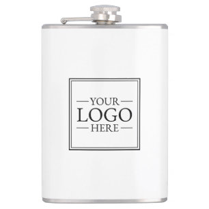 Custom Business Logo Hip Flask