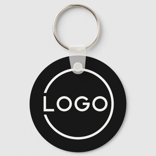 Custom Business Logo Key Ring (Front)
