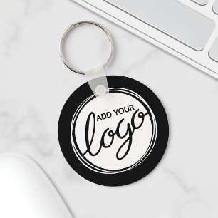 Custom Business Logo Key Ring