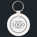 Custom Business Logo Key Ring<br><div class="desc">Promote your brand with a personalised keychain showcasing your business logo.

Perfect for corporate gifts,  promotional events,  client giveaways,  offices,  and more.</div>