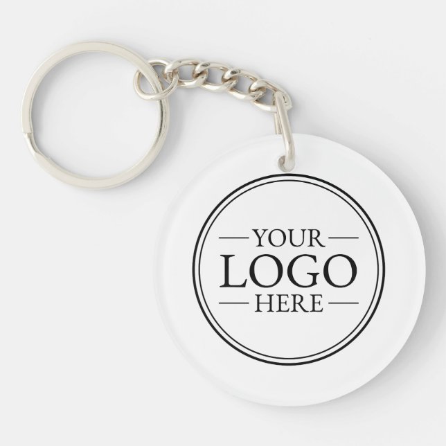Custom Business Logo Key Ring (Front)