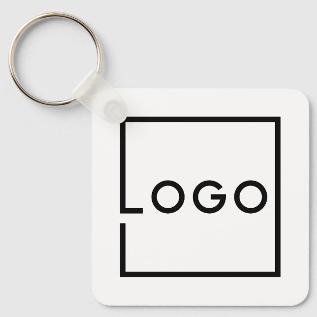 Custom Business Logo Key Ring (Front)
