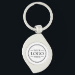 Custom Business Logo Key Ring<br><div class="desc">Promote your brand with a personalised keychain showcasing your business logo.

Perfect for corporate gifts,  promotional events,  client giveaways,  offices,  and more.</div>