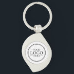Custom Business Logo Key Ring<br><div class="desc">Promote your brand with a personalised keychain showcasing your business logo.

Perfect for corporate gifts,  promotional events,  client giveaways,  offices,  and more.</div>