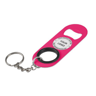 Custom Business Logo Keychain Bottle Opener Gift