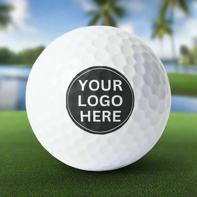 Custom Business Logo l Grey Branding Promotional  Golf Balls (Creator Uploaded)
