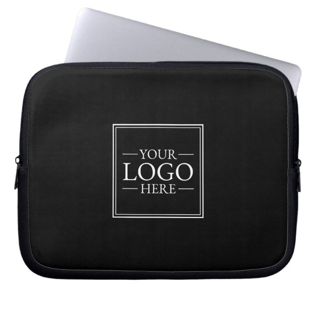 Custom Business Logo Laptop Sleeve (Front)