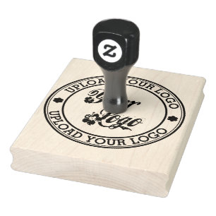 Custom Business Logo Large Rubber Stamp