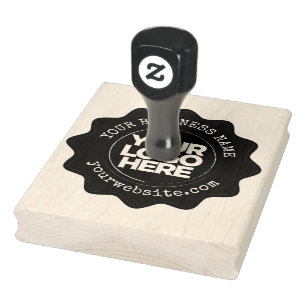 Custom Business Logo Large Rubber Stamp