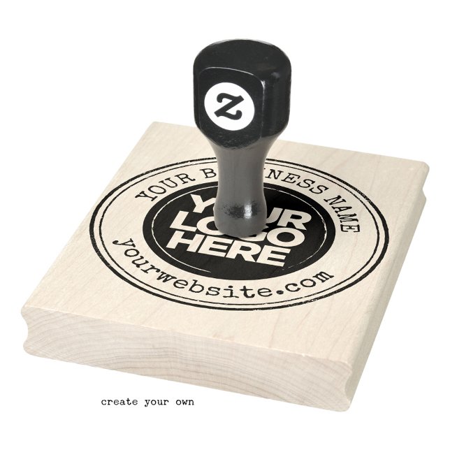 Custom Business Logo Large Rubber Stamp (Creator Uploaded)