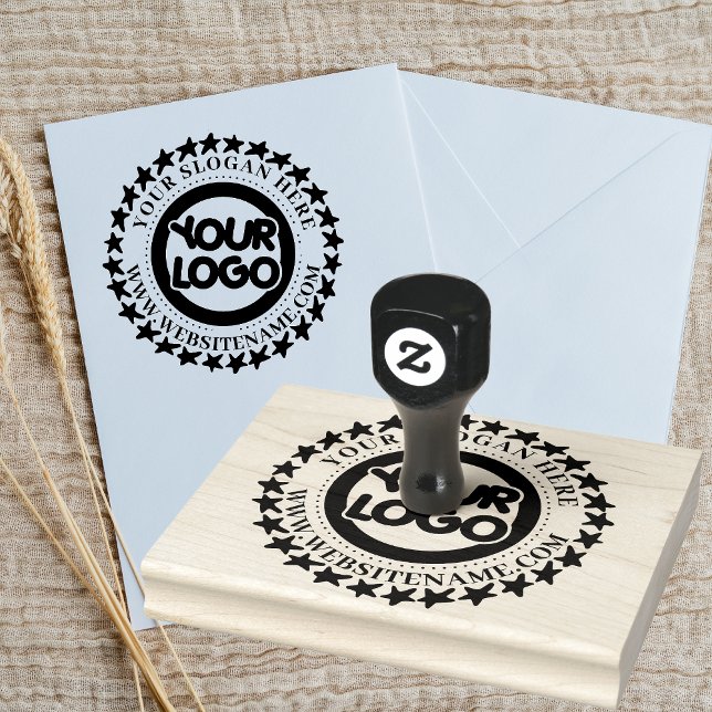 Custom Business Logo Large Rubber Stamp (Creator Uploaded)