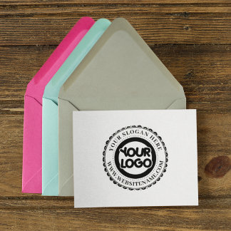 Custom Business Logo Large Rubber Stamp