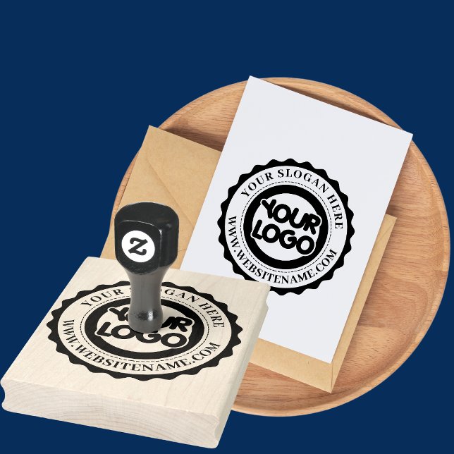 Custom Business Logo Large Rubber Stamp (Creator Uploaded)