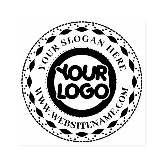 Custom Business Logo Large Rubber Stamp (Imprint)