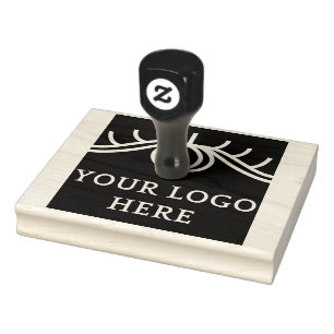 Custom Business Logo Large Rubber Stamp