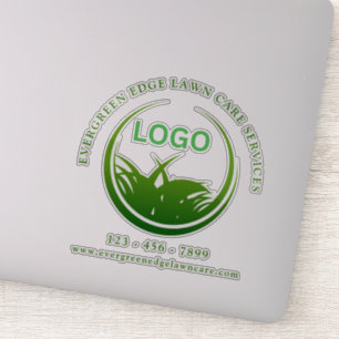 Custom Business Logo Lawn Care Vinyl