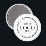 Custom Business Logo Magnet<br><div class="desc">Promote your brand with a personalised magnet showcasing your business logo.

Perfect for corporate gifts,  promotional events,  client giveaways,  offices,  and more.</div>
