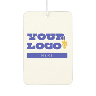 Custom Business Logo Merch Employee Staff Car Air Freshener