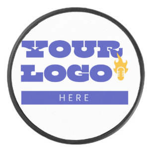 Custom Business Logo Merch Employee Staff Hockey Puck