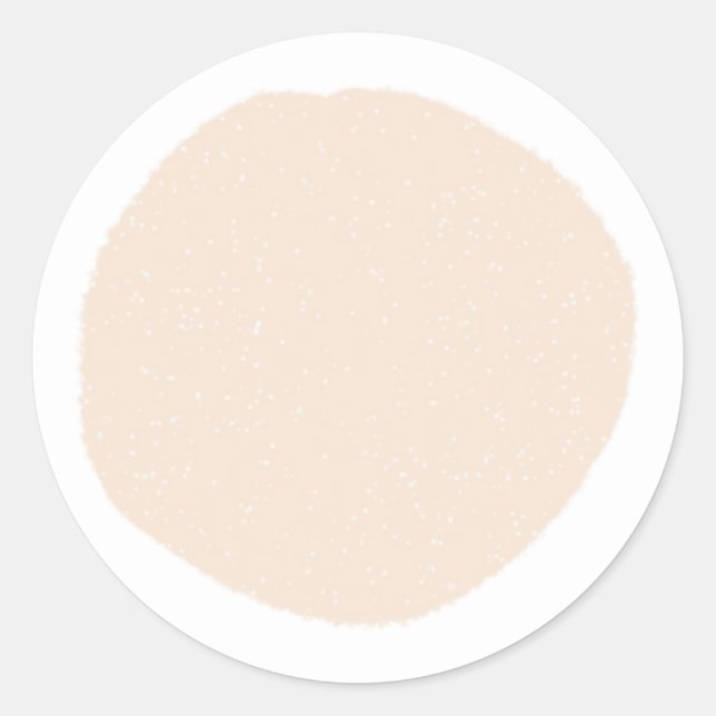 Custom Business Logo Minimal Simple Professional C Classic Round Sticker (Front)