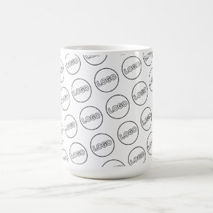 Custom Business Logo Modern Branded Coffee Mug