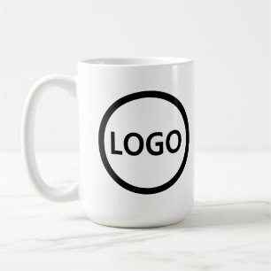 Custom Business Logo Modern Branded Coffee Mug