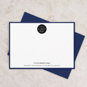 Custom Business Logo Modern Minimalist Branded Card