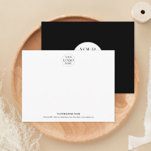 Custom Business Logo Modern Minimalist Promotional Card