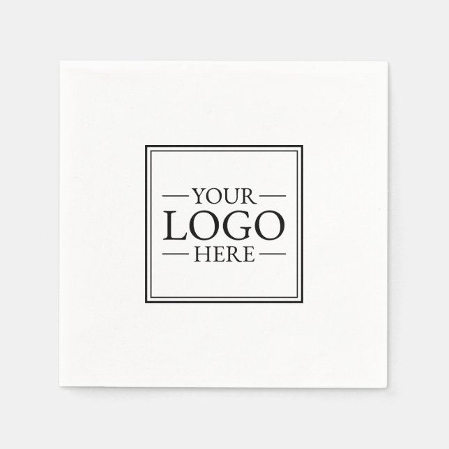 Custom Business Logo Napkin (Front)