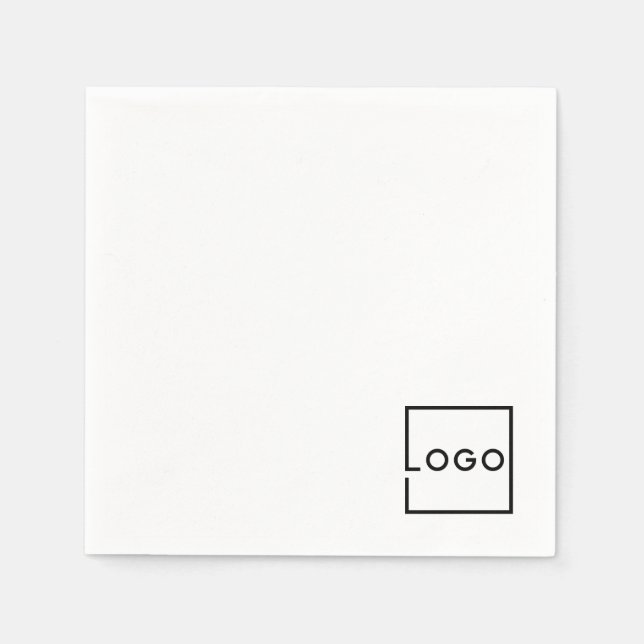 Custom Business Logo Napkin (Front)
