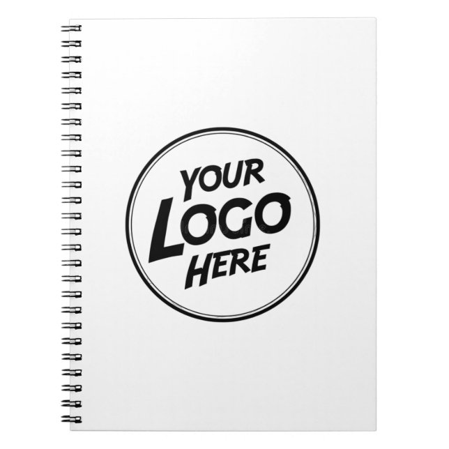 Custom Business Logo Notebook (Front)