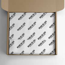 Custom Business Logo Packaging Branded Corporate Tissue Paper