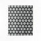Custom business logo patterned black backdrop