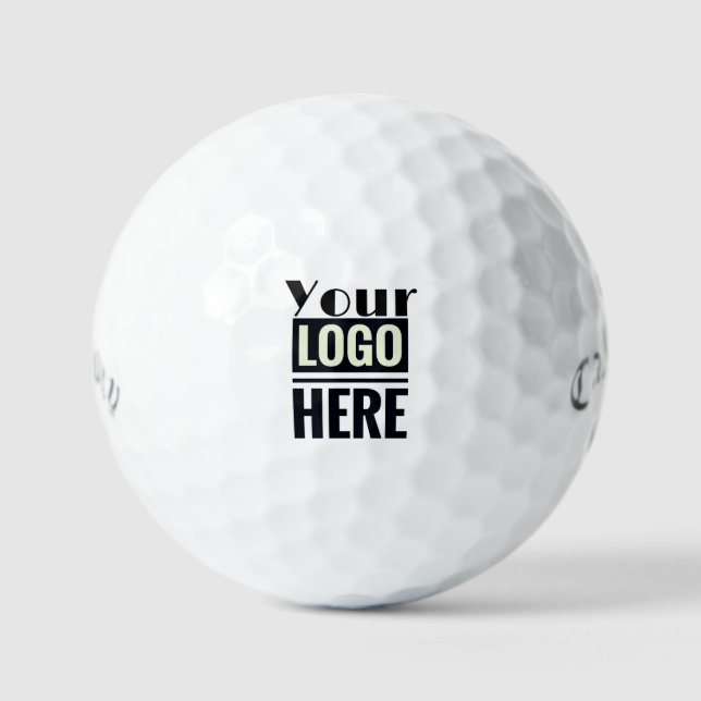Custom Business Logo Personalised Golf Ball (Front)