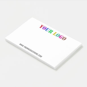Custom Business Logo Post-it® Notes Example