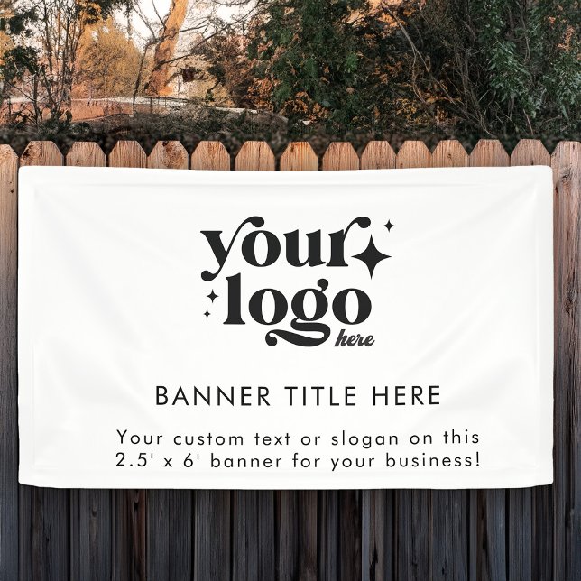 Custom Business Logo Professional Bold Modern Banner (Creator Uploaded)