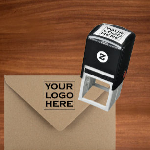 Custom Business Logo   Professional Company  Self-inking Stamp
