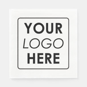 Custom Business Logo Professional Napkin