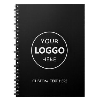 Custom Business Logo professional  Notebook
