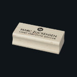Custom Business Logo Professional Rubber Stamp<br><div class="desc">Easily personalise this custom professional rubber stamp with your own company logo. Just add your own logo, image or text. Perfect for office, scrapbooking, decorations or business stationery. Available with different ink pad colours (not included) in square sizes 1 inch, 2 inch, or 2.5 inch with a handle or without...</div>